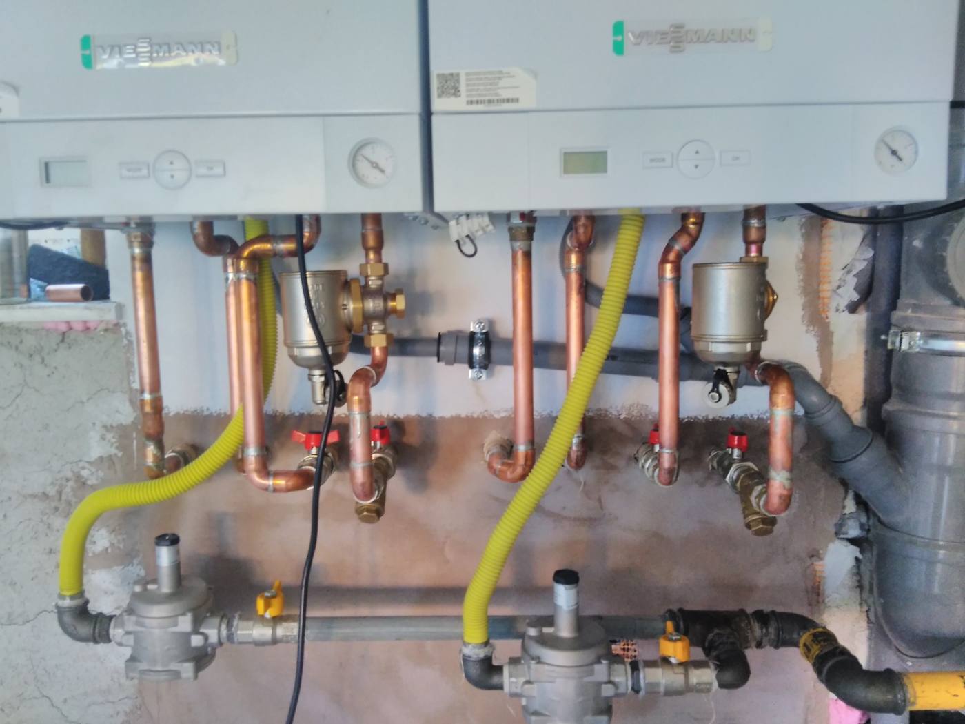 Centrale Viessmann în cascadă